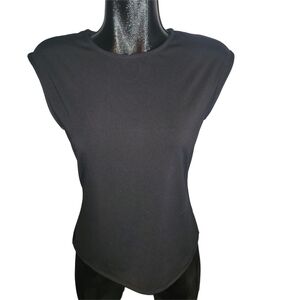 PURE Suzy Shier Back Short Sleeve Top Size M